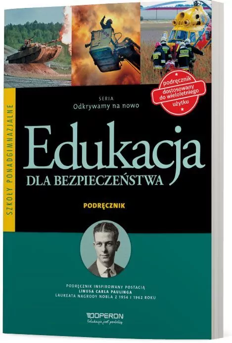 Odkrywamy na nowo. Edukacja dla bezpieczeństwa. Podręcznik. Szkoła ponadgimnazjalna - tantis.pl