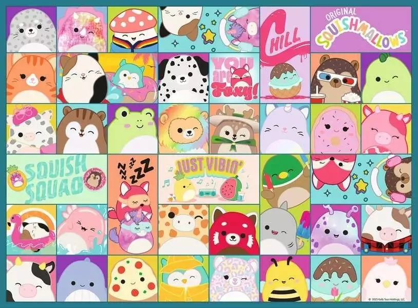 Puzzle XXL 100. Squishmallows - tantis.pl