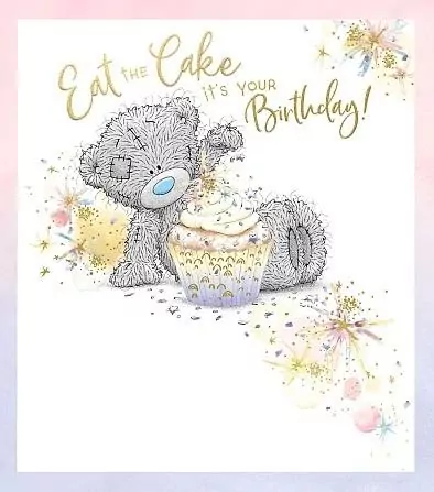 Kartka urodzinowa Birthday cupcake - tantis.pl