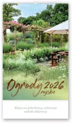 Kalendarz 2026 reklamowy Ogrody rajskie