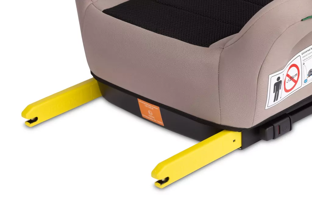 Caretero Fotelik Jaguar I-Size beżowy (125-150cm) - tantis.pl