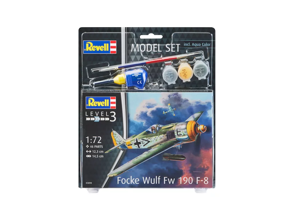 Model do sklejania 1:72 Focke Wulf FW190 F-8 - tantis.pl