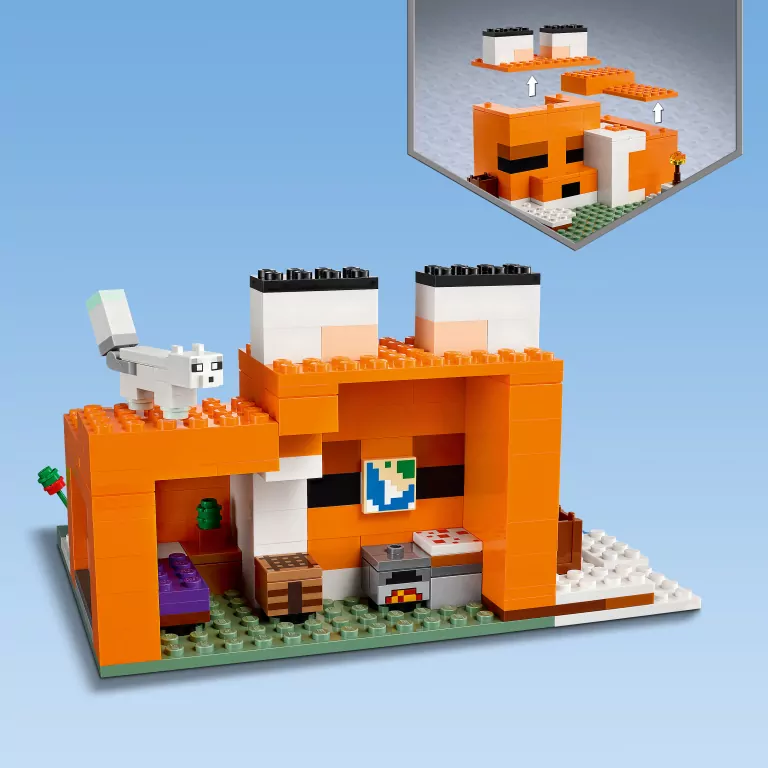 LEGO® Minecraft™. Siedlisko lisów. 21178 - tantis.pl