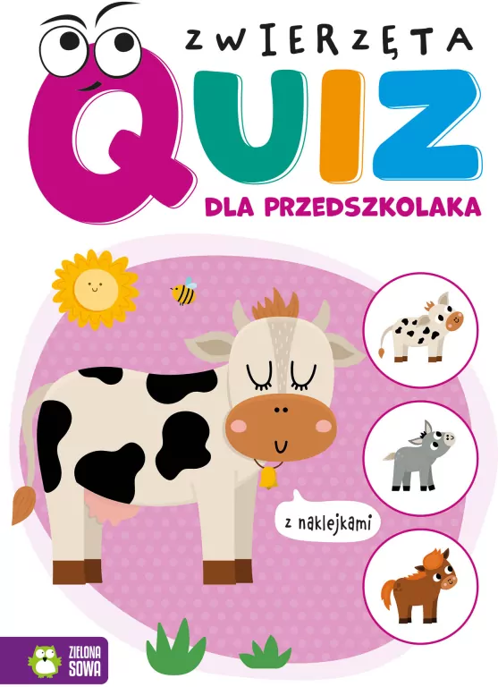 Quiz dla przedszkolaka. Zwierzęta - tantis.pl