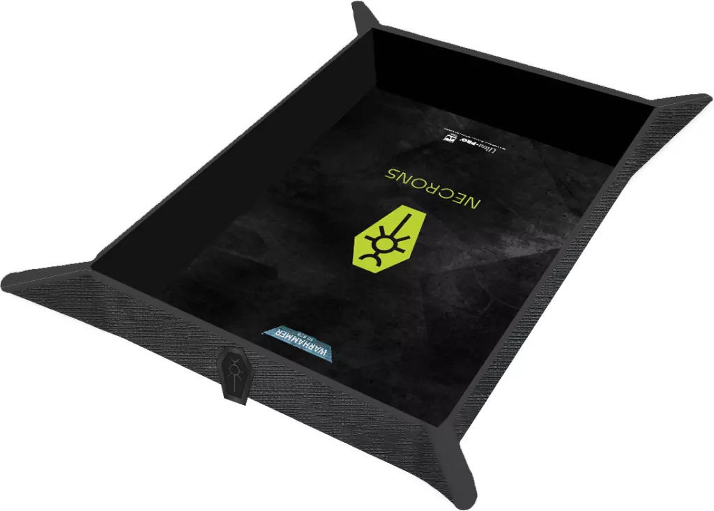 Ultra-Pro: Necron Codex Aligned - Folding Dice Tray Premium - tantis.pl