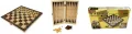 Warcaby drewniane 29x29cm - tantis.pl