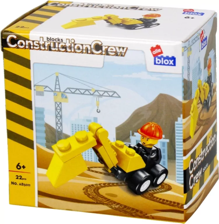 Klocki konstrukcyjne Alleblox, Budowa 22 elementy - tantis.pl