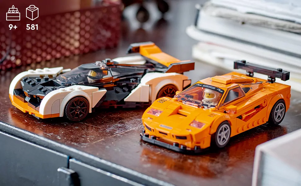 LEGO® Speed Champions. McLaren Solus GT i McLaren F1 LM 76918 - tantis.pl