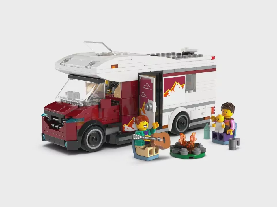 LEGO® City. Wakacyjny kamper pełen przygód. 60454 - tantis.pl