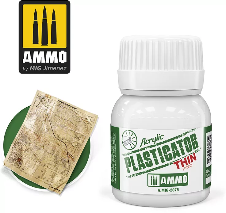Ammo: Acrylic Plasticator - Thin (30 ml) - tantis.pl