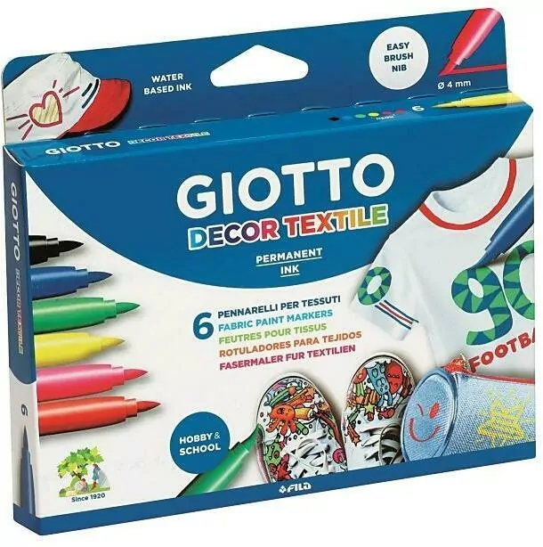 Pisaki Decor Textile 6 kolorów - tantis.pl