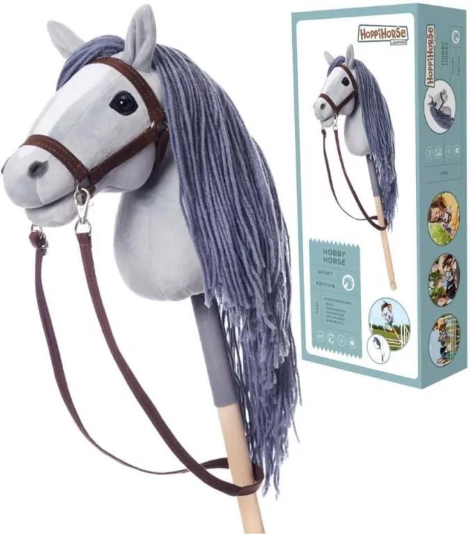 Hobby Horse A4 szary - tantis.pl