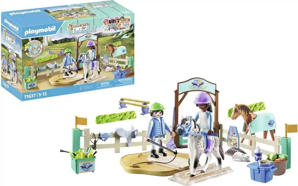 Playmobil Nowoczesna arena jeździecka 71637 - tantis.pl