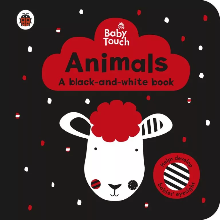 Baby Touch: Animals: a black-and-white book - tantis.pl