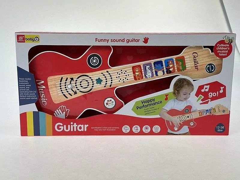 Gitara na baterie 46,5x18,5x3cm - tantis.pl