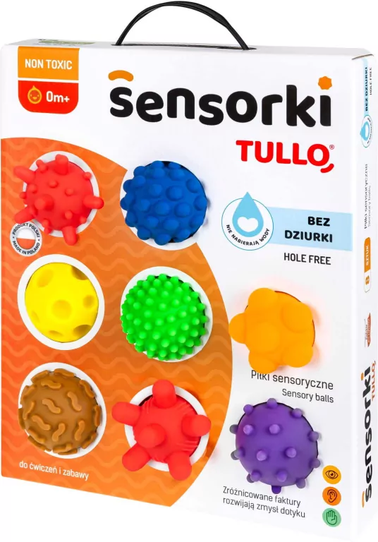 Sensorki bez dziurki. Piłeczki sensoryczne - tantis.pl