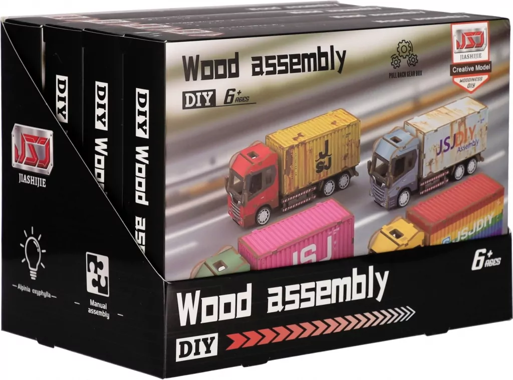 PUZZLE DREW 3D AUTO CIEZ P/B 25X18X4 MC4/64 - tantis.pl