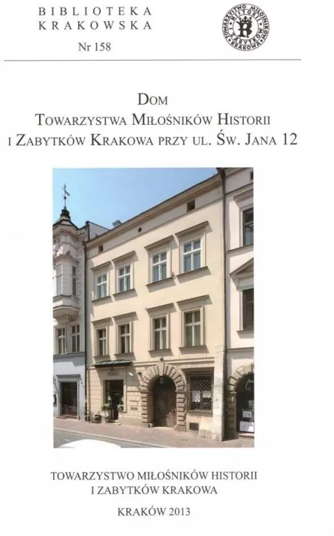 Dom Towarzystwa Miłośników Historii i Zabytków... - tantis.pl