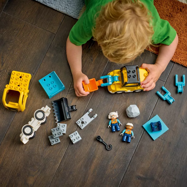 LEGO® Duplo.  Maszyny budowlane 3w1 10475 - tantis.pl