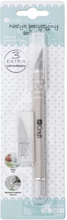 Nożyk precyzyjny soft grip - tantis.pl