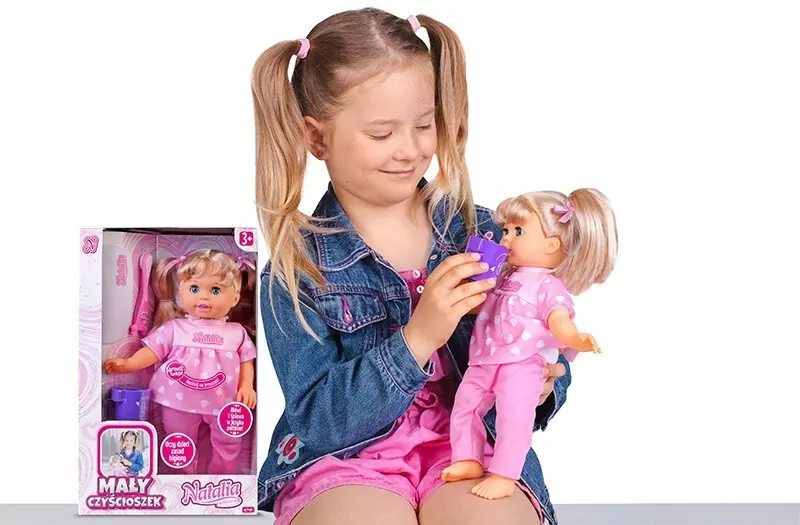 Lalka mały czyścioszek. Natalia. 33cm - tantis.pl