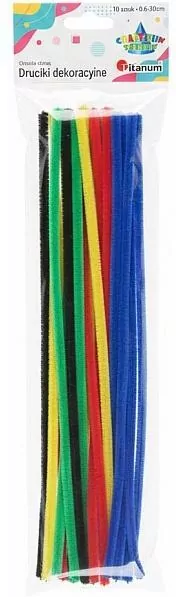 Druciki dekoracyjne 0,6x30cm 5 kolorów - tantis.pl