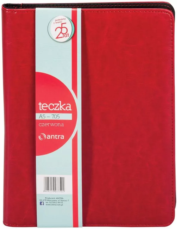 Teczka A5 705 czerwona ANTRA - tantis.pl