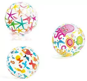 Piłka plażowa 3 wzory - tantis.pl