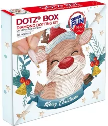 Diamond Dotz Box - Christmas Trio Reindeer