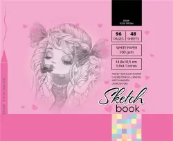 Sketchbook. Szkicownik 96 kartek. 148 x 105 mm