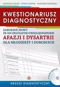 Kwestionariusz diagnostyczny zaburzeń mowy - tantis.pl
