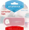 Korektor w taśmie 5mmx6m pastelowy różowy - tantis.pl