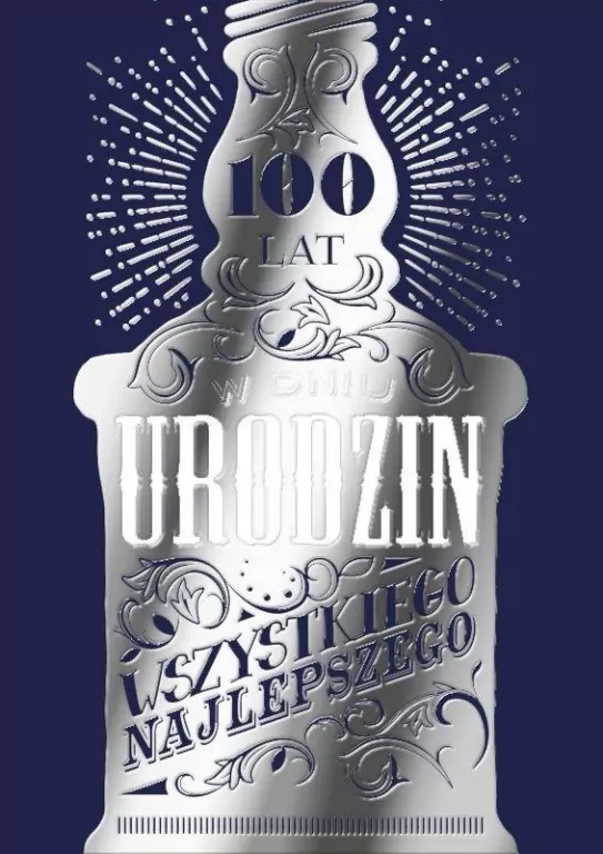 Karnet B6 PP-2170 Urodziny butelka - tantis.pl