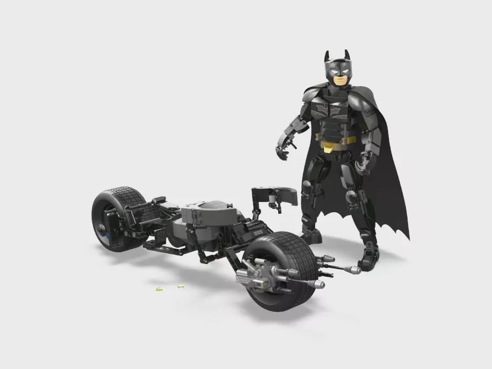 LEGO® DC Batman. Figurka Batmana i batcykl. 76273 - tantis.pl