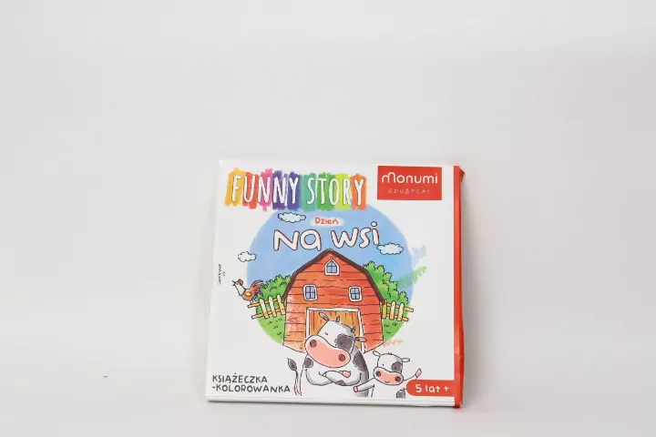 Dzień na wsi. Książeczka-Kolorowanka - tantis.pl