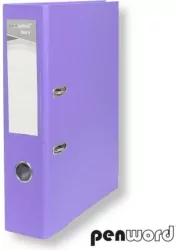 Segregator A4 z okuciem 7,5cm fioletowy