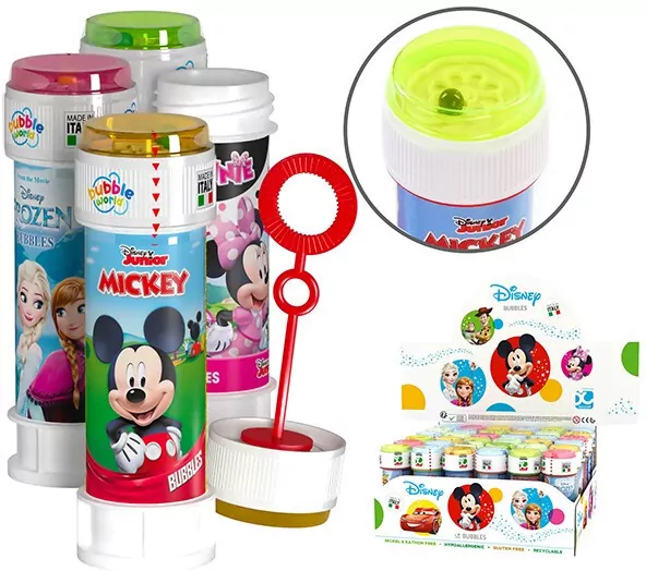 Bańki mydlane. Disney. 60ml, 36 sztuk - tantis.pl
