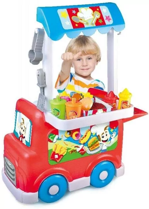 Wózek z hamburgerami Dumel 44577 - tantis.pl