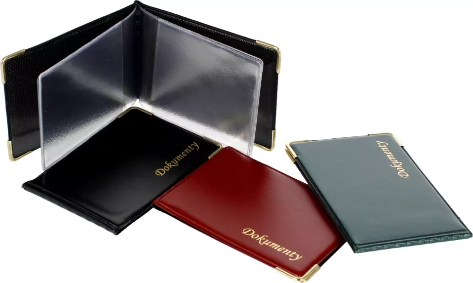 Plastik. Okładka na dokumenty, mix - tantis.pl