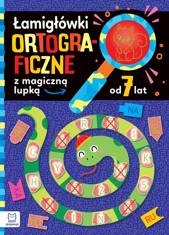 Łamigłówki ortograficzne z magiczną lupką od 7 lat - tantis.pl