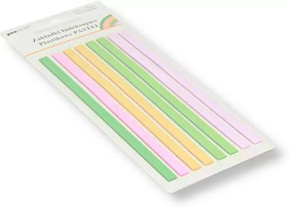 Zakładki indeksujące pastel 5x135mm - tantis.pl