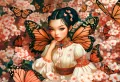 Puzzle 1000 Butterfly Princess CASTOR - tantis.pl