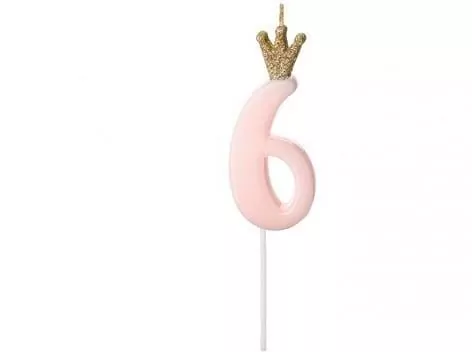 Świeczki urodzinowe gładkie, złote 12,5cm - tantis.pl