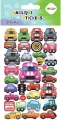Naklejki 3D Puffy Cars 10x20cm HAPPY COLOR - tantis.pl