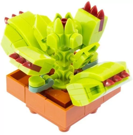 Klocki Mini Kwiaty Muchołówka amerykańska 136el - tantis.pl