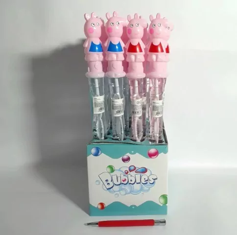 Bańki mydlane świnka 37cm BBAŃ0683 mix p24 - tantis.pl