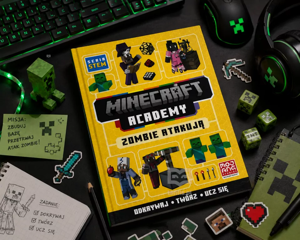 Minecraft Academy. Zombie atakują - tantis.pl