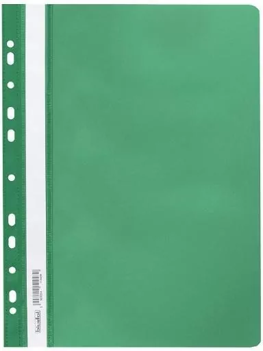 Skoroszyt miękki zawieszany PP zielony - tantis.pl