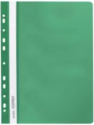 Skoroszyt miękki zawieszany PP zielony