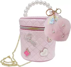 Okrągła torebeczka z breloczkiem